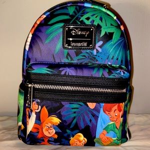 Loungefly Peter Pan Scenes Mini Backpack